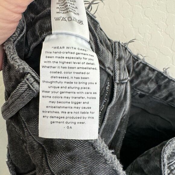 Good American GOOD HERITAGE Icon Straight Black size 4 27 - Picture 9 of 12